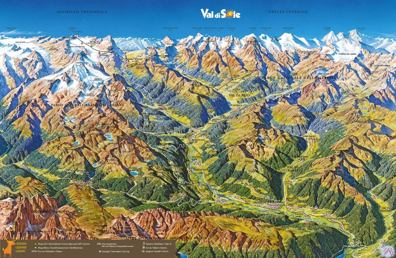 Angeli Dolomiti House Leilighet Croviana Eksteriør bilde