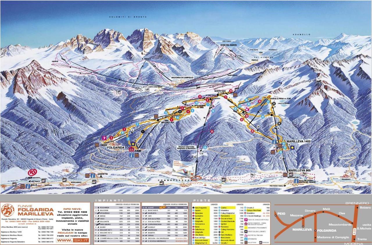 Angeli Dolomiti House Leilighet Croviana Eksteriør bilde